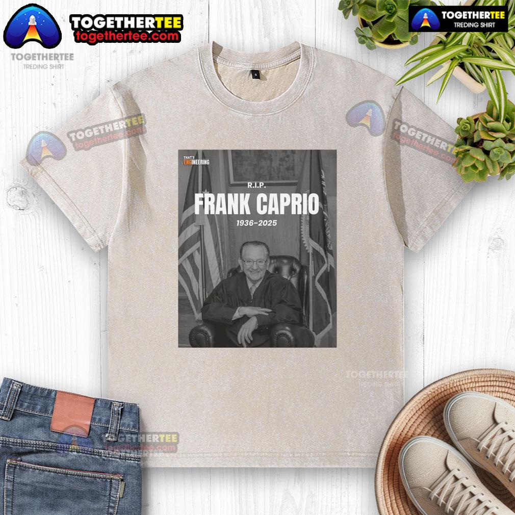 Official RIP Frank Caprio 1936-2025 T-Shirt - Image 6
