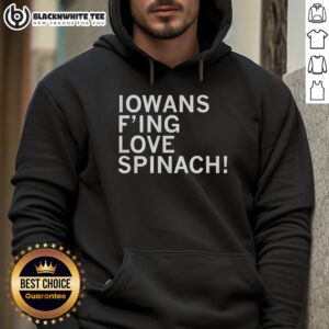 Alternative view of Original Iowans F Love Spinach T-Shirt