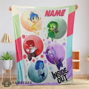 Good Disney Cartoon Inside Out Blanket Fleece Customized Blanket