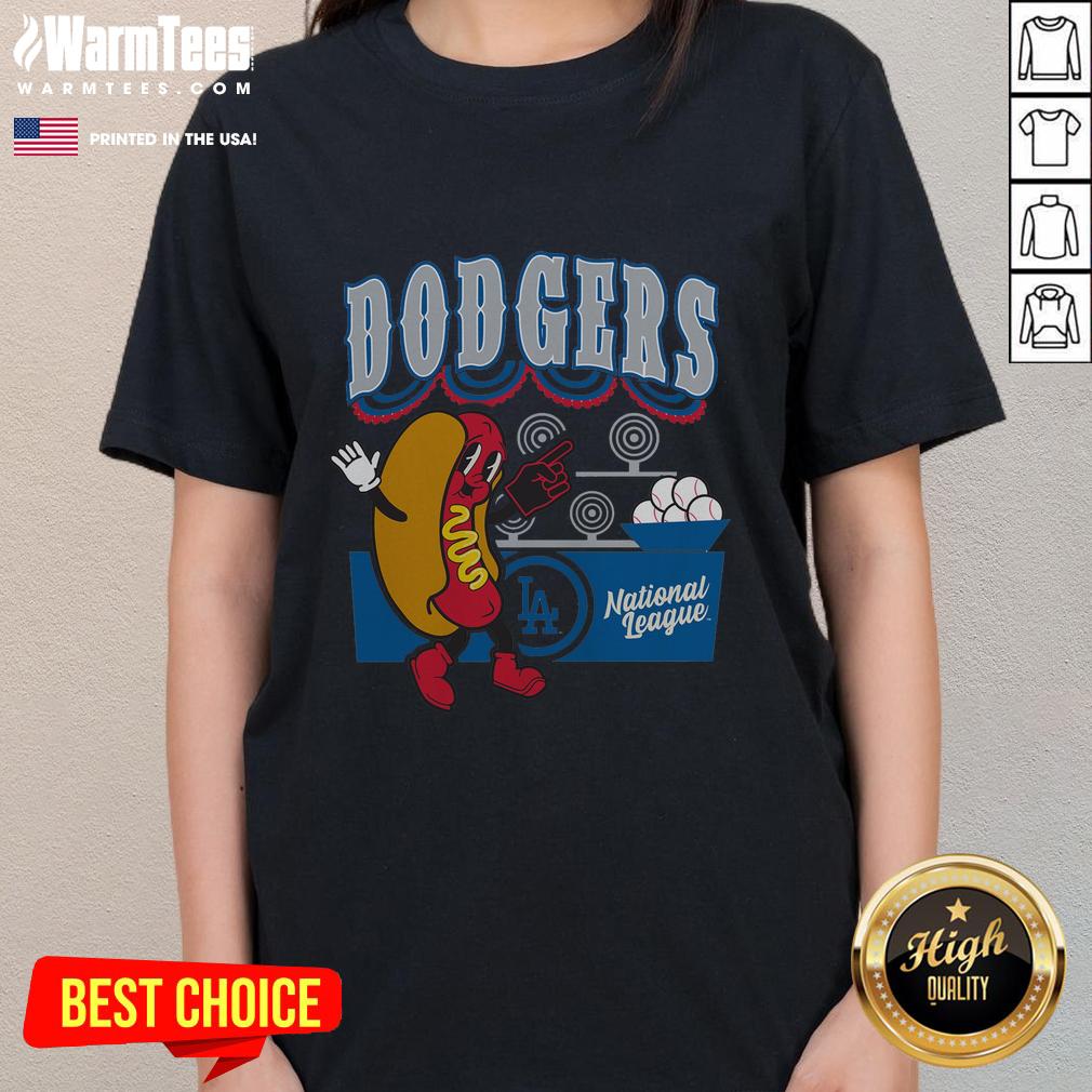 Premium Preschool Mitchell & Ness Cream Los Angeles Dodgers Step Back Up T-Shirt - Image 3