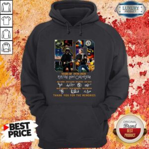Alternative view of Electric Light Orchestra 50 Years of 1970-2020 Thank You For The Memories Signatures Shirt