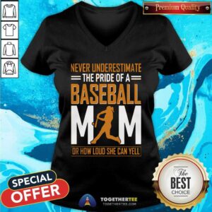 Alternative view of Good MIM De Baseball Quel Point Elle Peut Crier Fort Tata Shirt