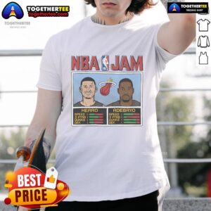 Nice NBA Jam Heat Herro And Adebayo T-Shirt