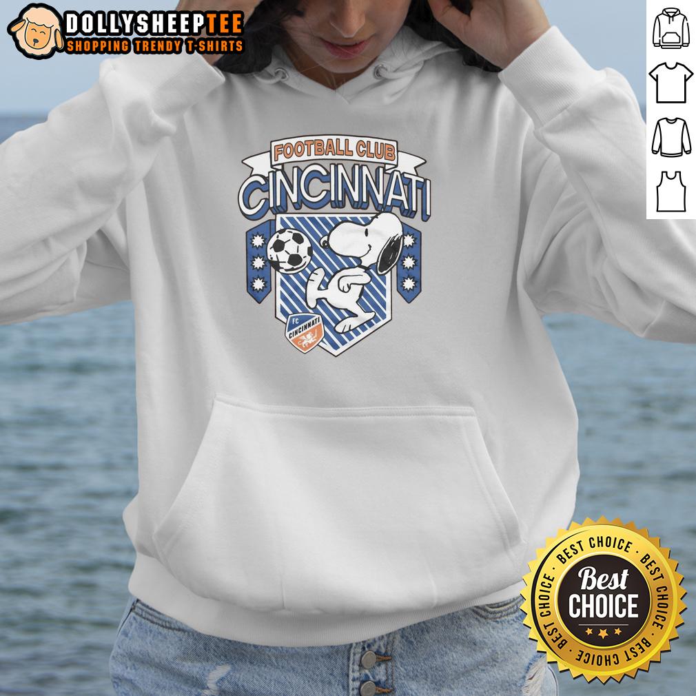 Awesome Peanuts Snoopy X FC Cincinnati T-Shirt - Image 2