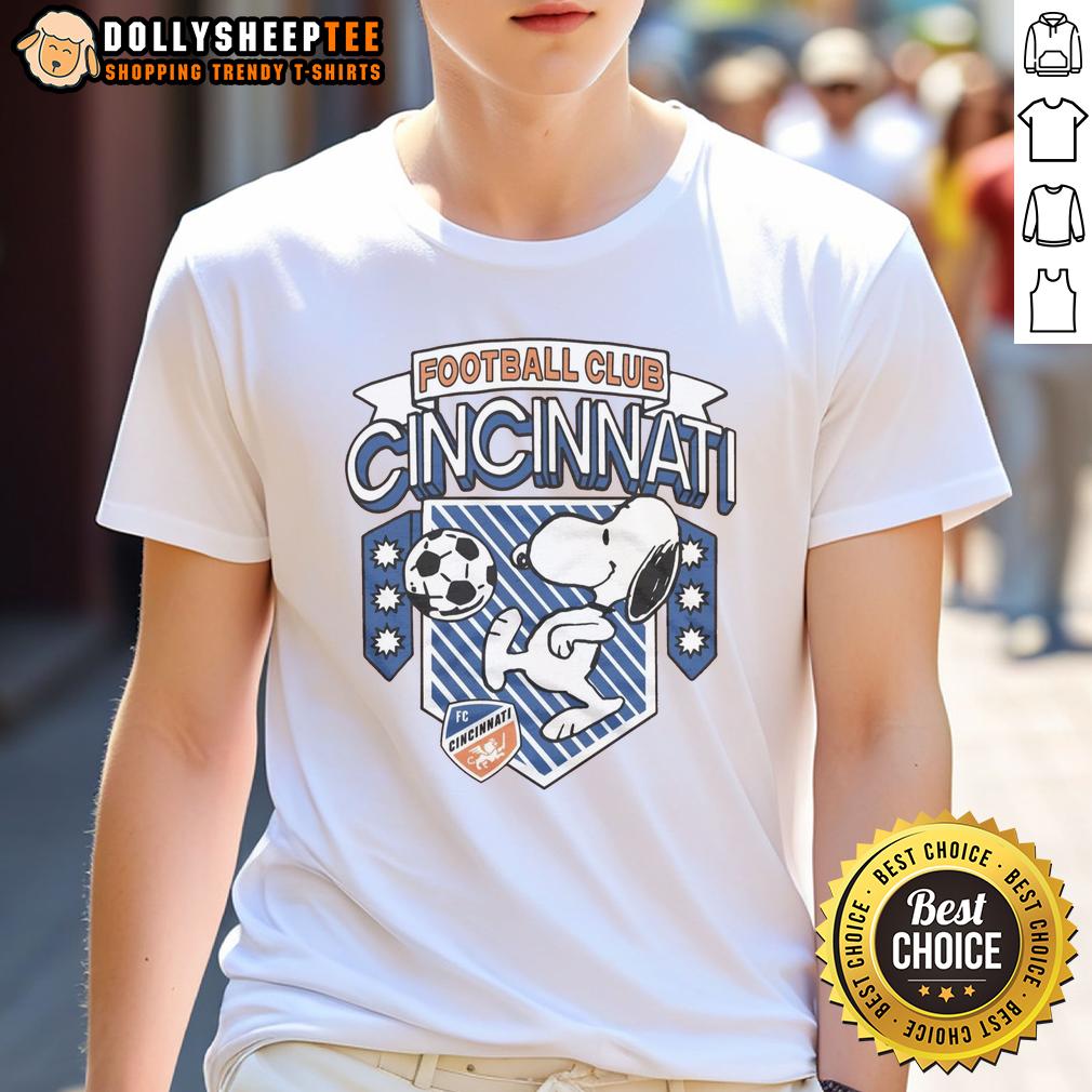 Awesome Peanuts Snoopy X FC Cincinnati T-Shirt