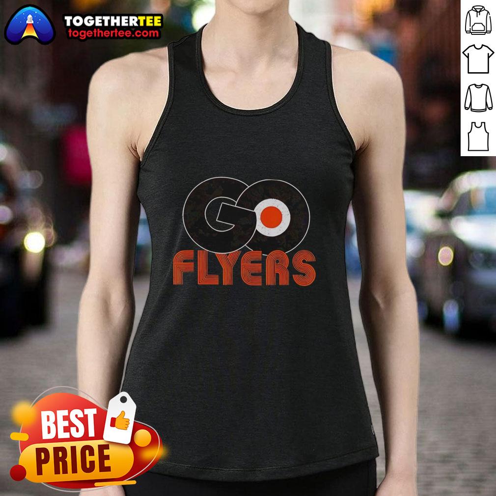 Good Philadelphia Flyers Ice Hockey Let's Go Flyers Logo T-Shirt - Image 4