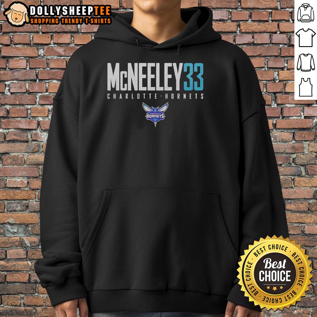 Hot Liam McNeeley 33 Charlotte Hornets Basketball McNeeley 33 T-Shirt - Image 2
