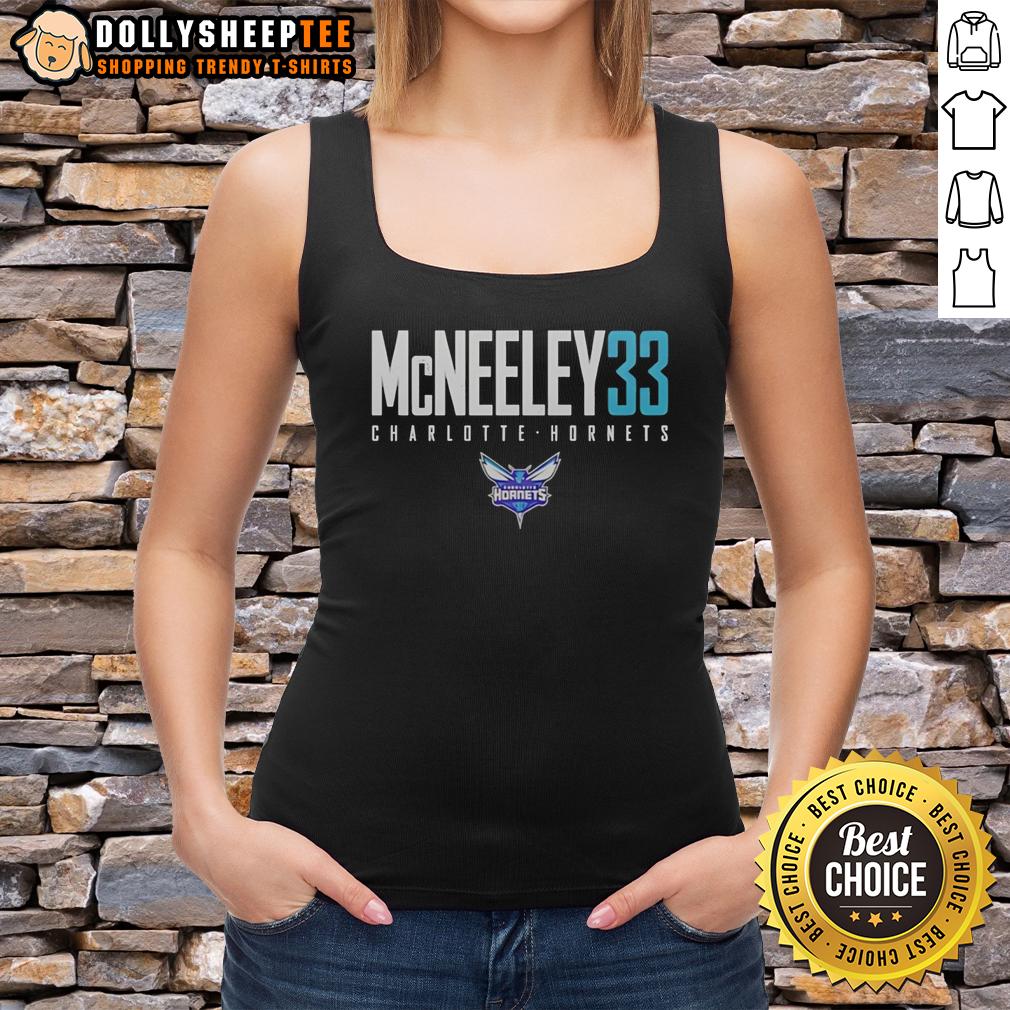Hot Liam McNeeley 33 Charlotte Hornets Basketball McNeeley 33 T-Shirt - Image 4