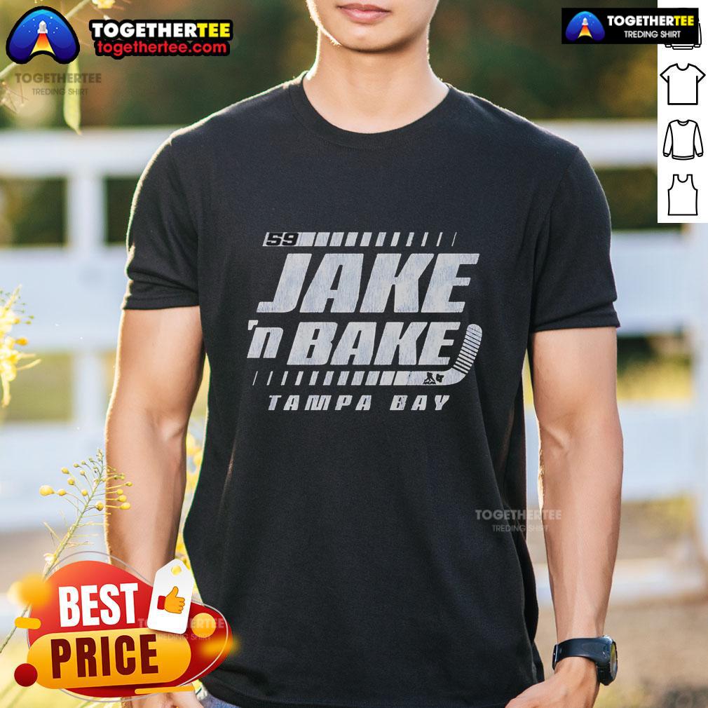 Nice Jake Guentzel Jake ‘N Baketampa Bay Lightning Hockey T-Shirt