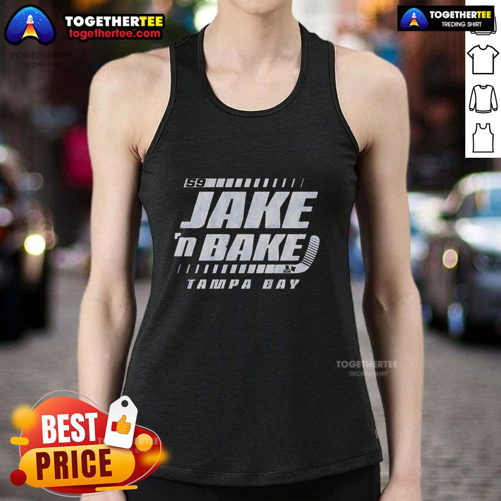 Nice Jake Guentzel Jake ‘N Baketampa Bay Lightning Hockey T-Shirt - Image 4
