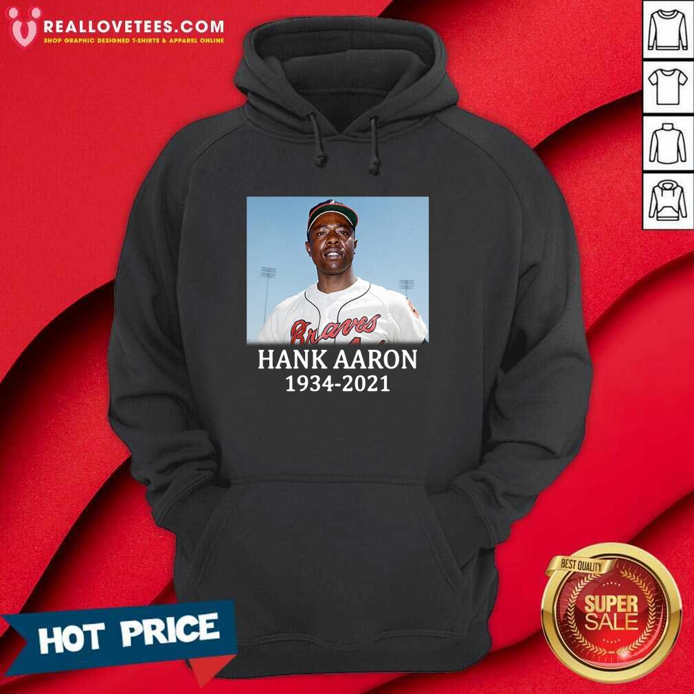 Official Rip Hank Aaron Atlanta Braves 1934 2021 Shirt - Image 4
