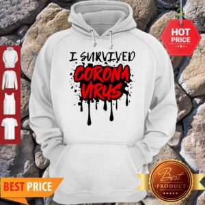 Alternative view of Pretty I Survived Coronavirus Shirt
