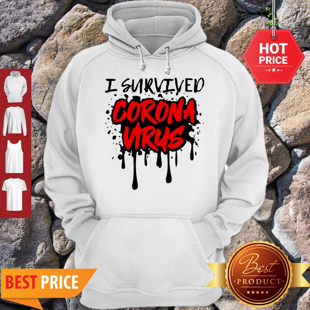 Pretty I Survived Coronavirus Shirt - Image 2