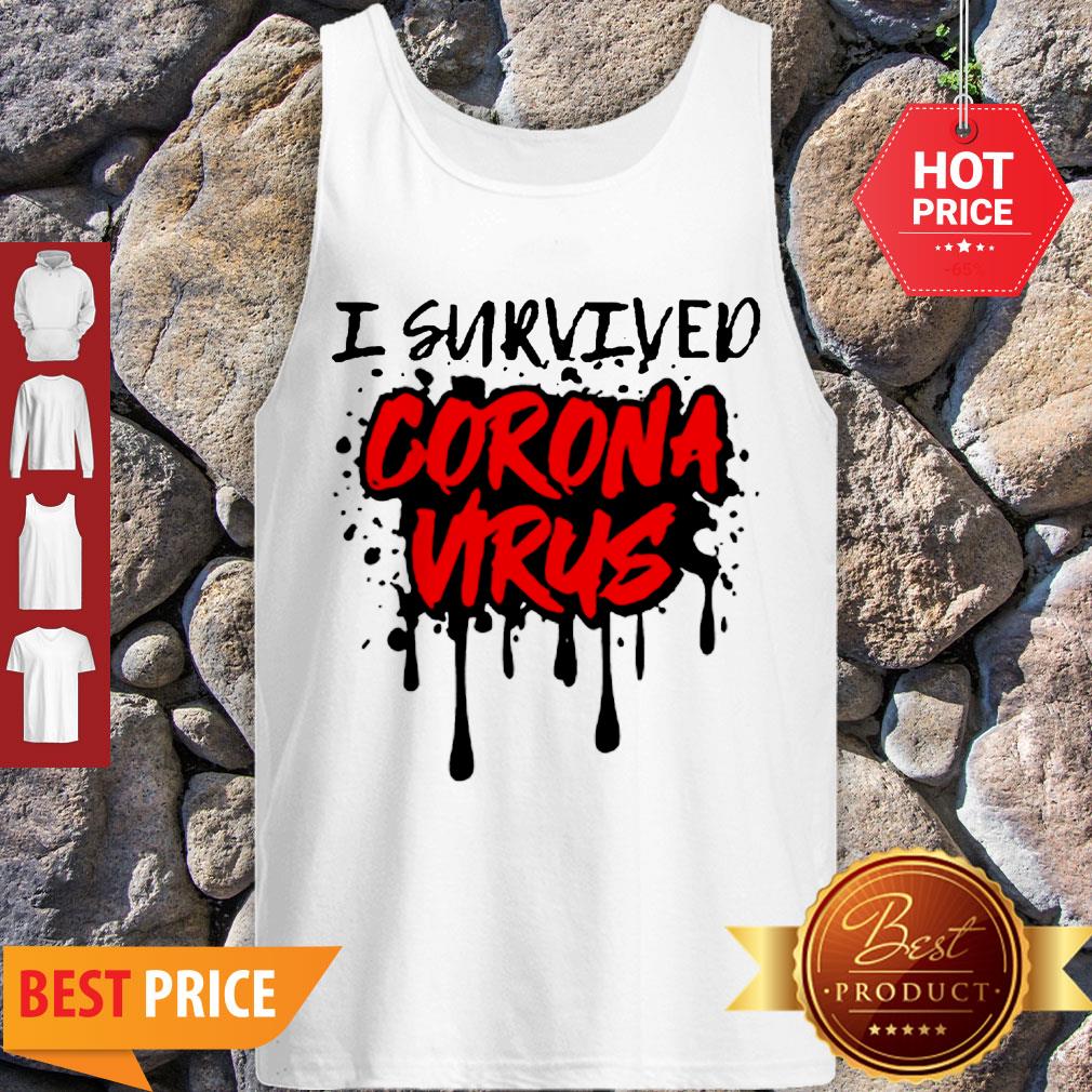 Pretty I Survived Coronavirus Shirt - Image 4