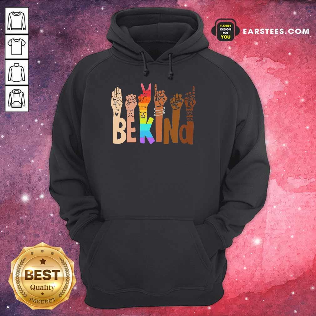 Nice Be Kind Skin Color LGBT Shirt - Image 4