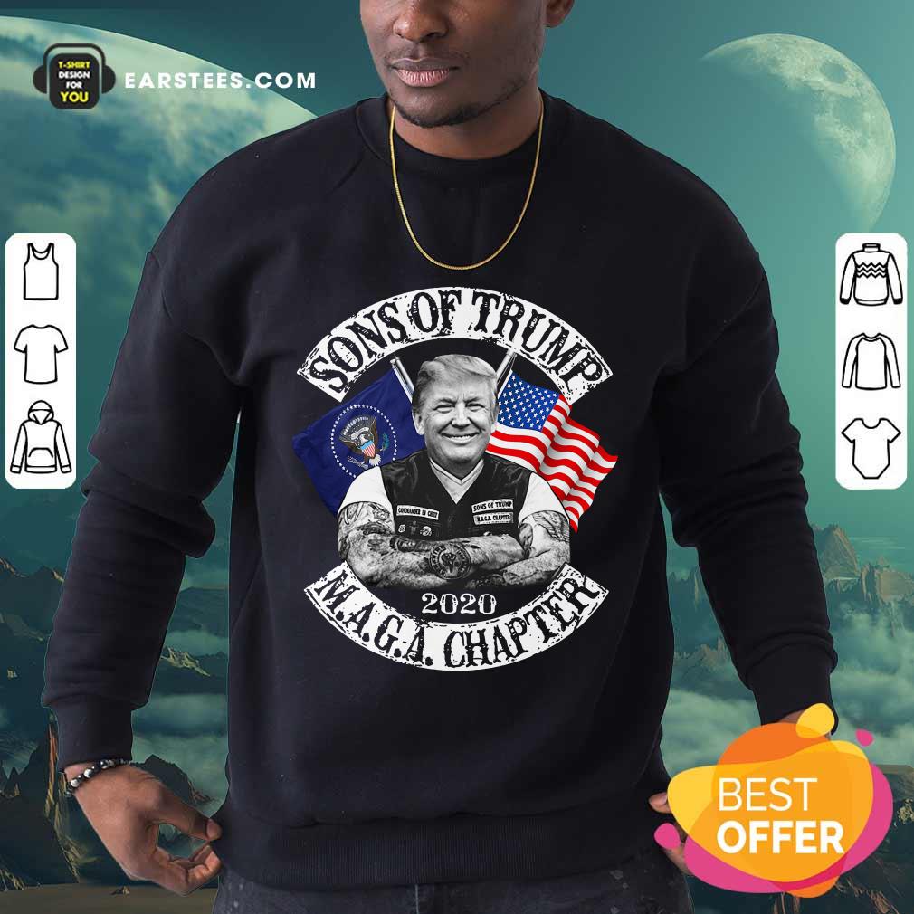 Nice Sons Of Trump Maga Chapter Shirt - Image 3