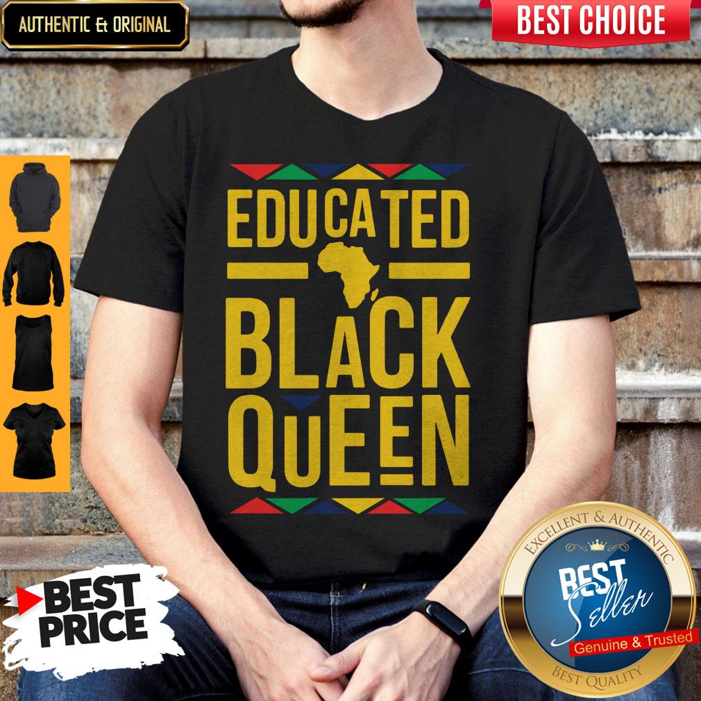 Official Educated Black Queen Shirt