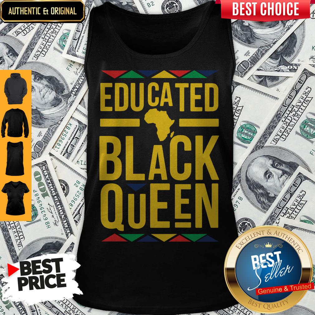 Official Educated Black Queen Shirt - Image 4