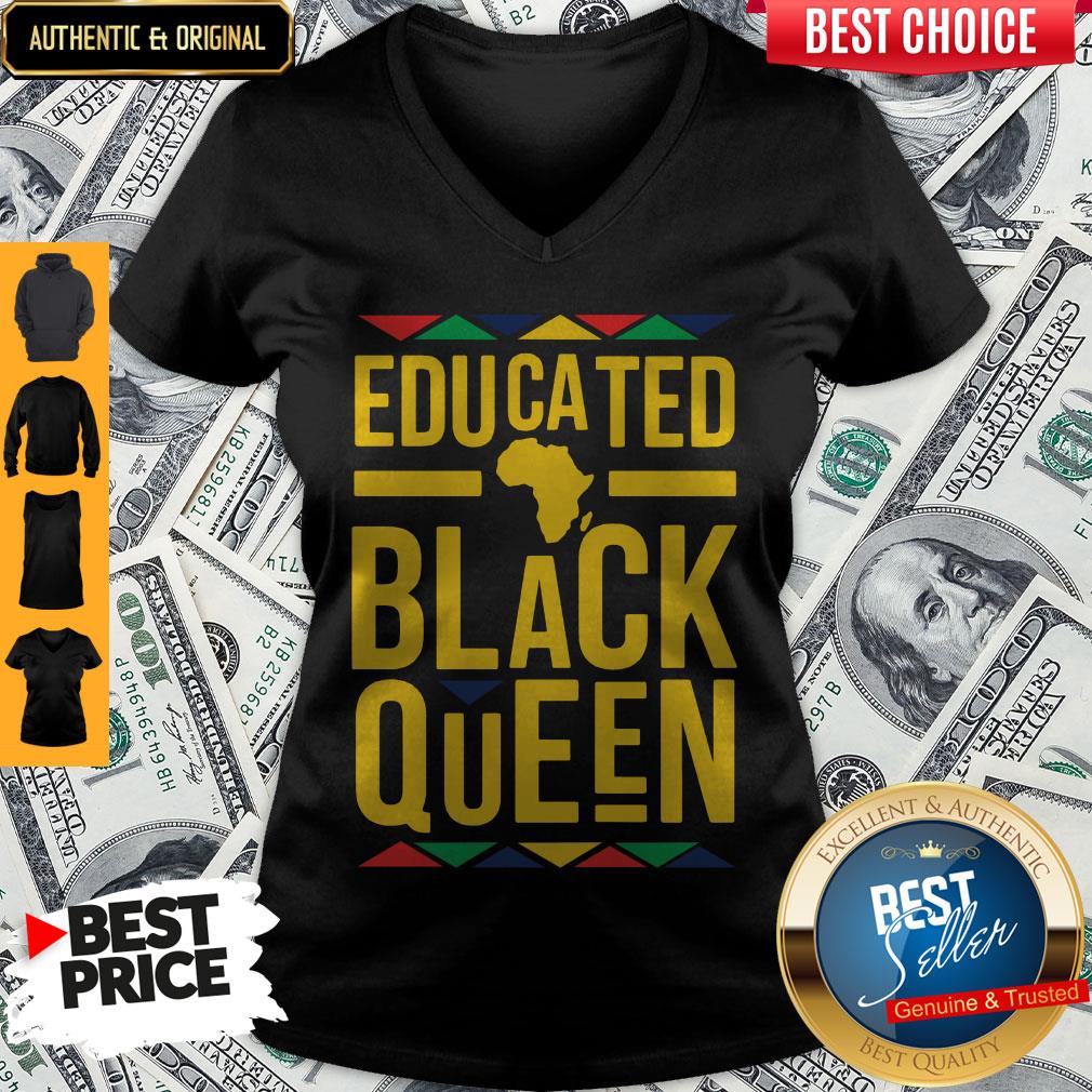 Official Educated Black Queen Shirt - Image 3