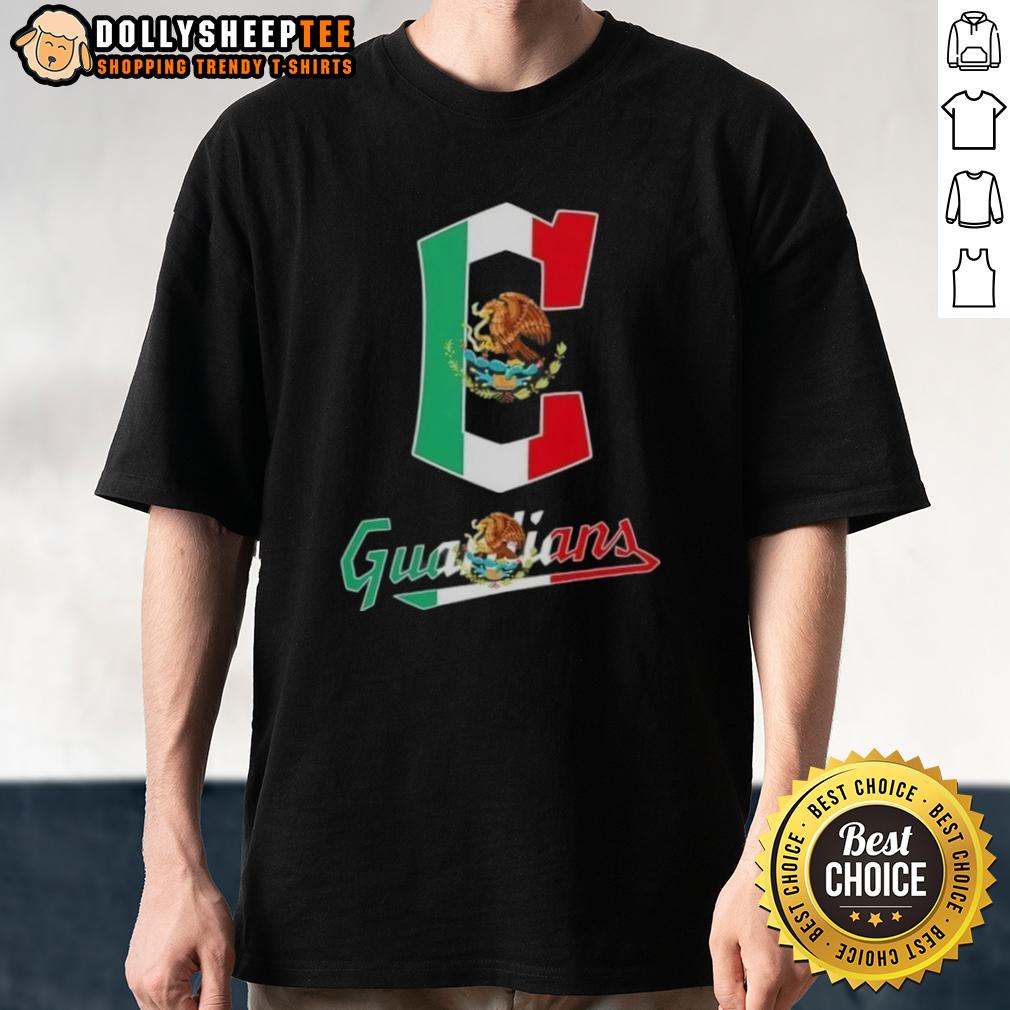 Hot Cleveland Guardians Baseball X Mexican Flag T-Shirt