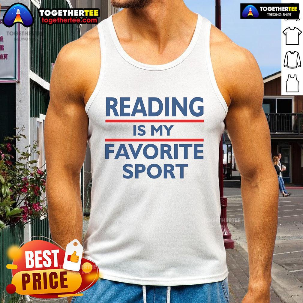 Nice Reading Is My Favorite Sport Shirt - Image 4