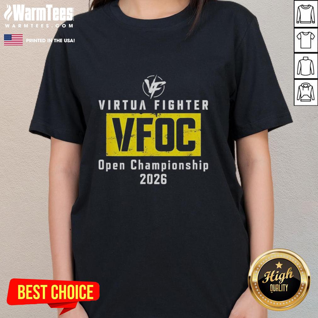 Nice Vfoc Virtua Fighter Open Championship 2026 T-Shirt - Image 3