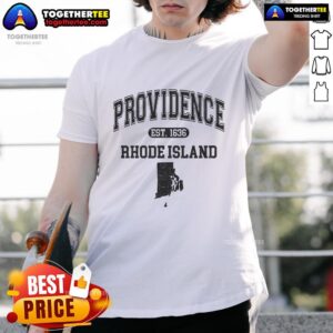 Pretty Providence Rhode Island Est 1636 T-Shirt