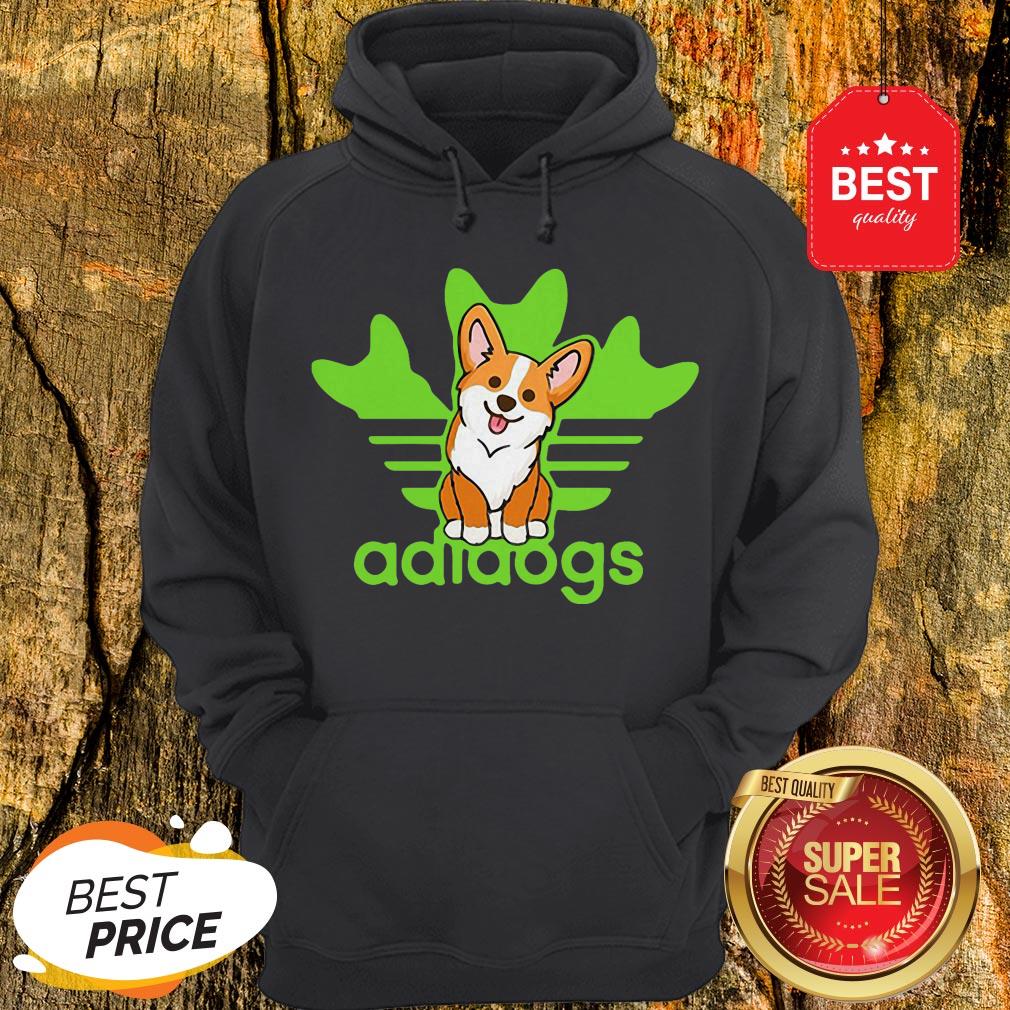 Pretty Adidogs Corgi Dog Shirt - Image 5
