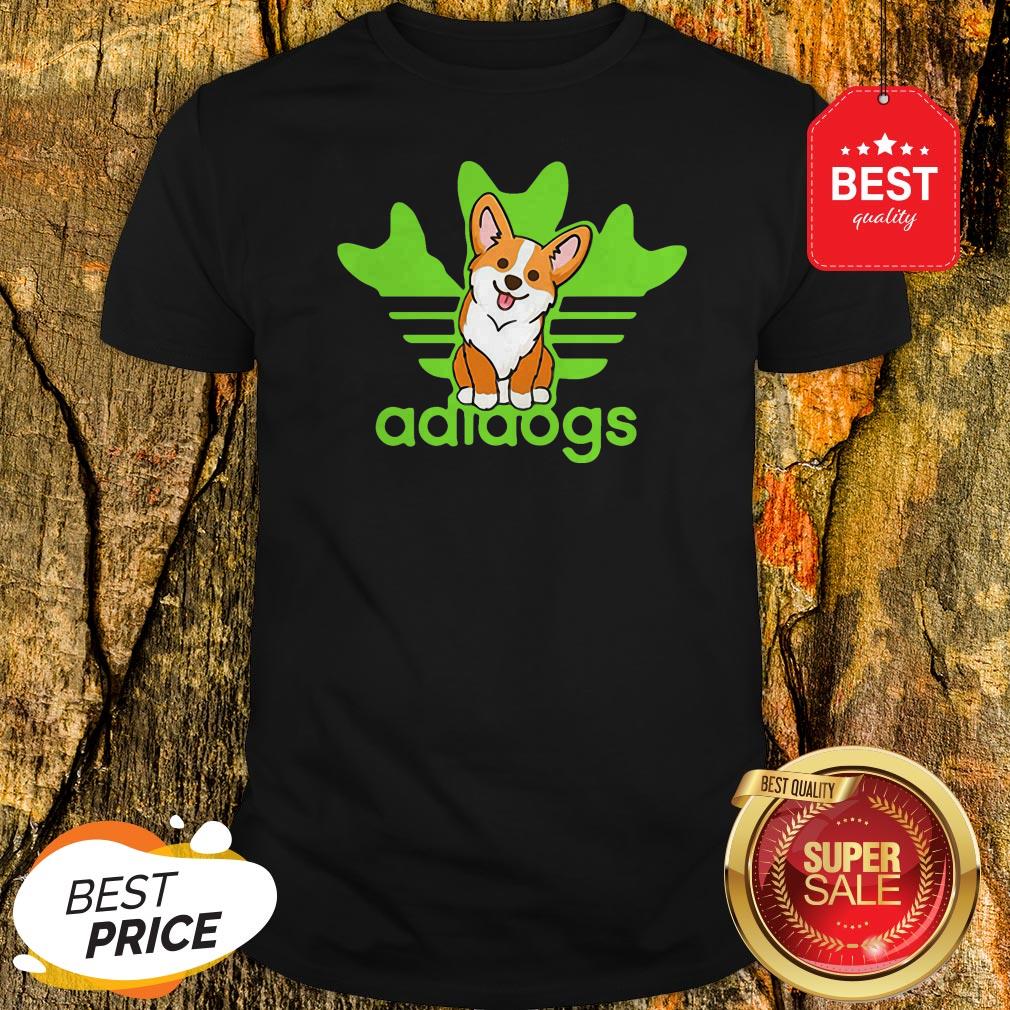 Pretty Adidogs Corgi Dog Shirt