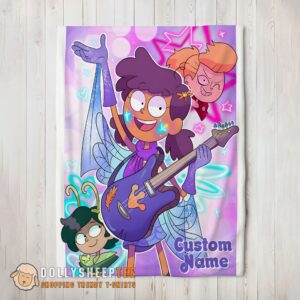 Awesome It's No Big Deal Amphibia Blanket Fleece Customized Blanket