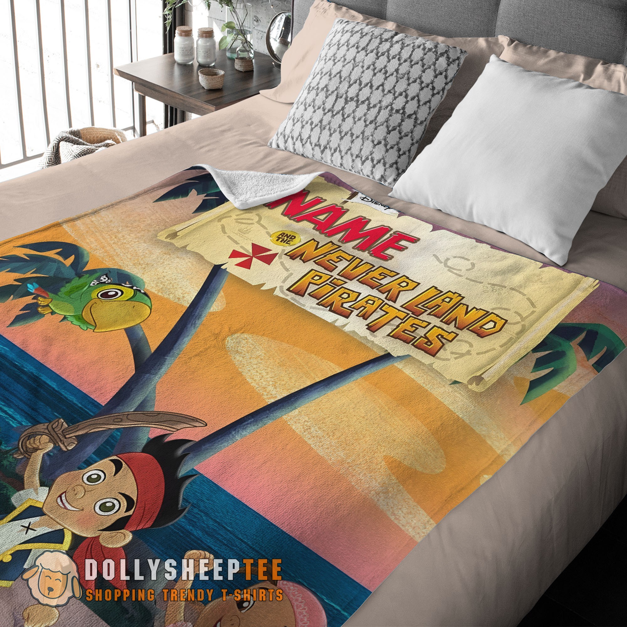 Awesome Jake And The Never Land Pirates Blanket Fleece Customized Blanket - Image 3