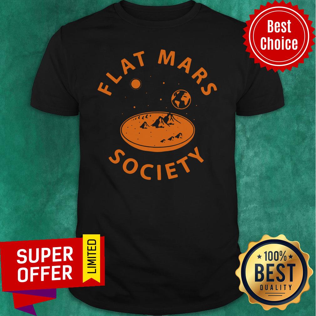 Official Flat Mars Society 2021 Shirt