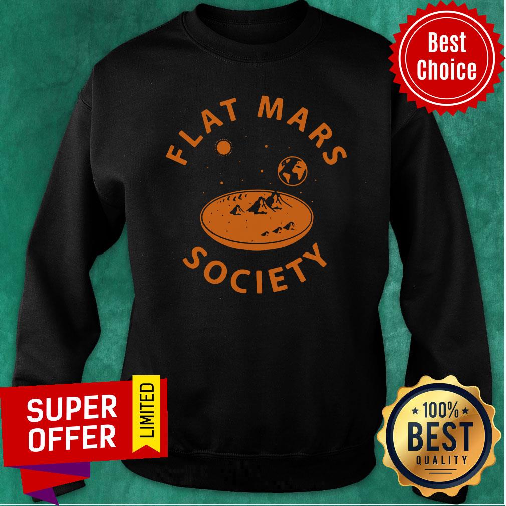 Official Flat Mars Society 2021 Shirt - Image 5