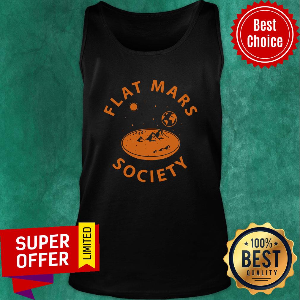 Official Flat Mars Society 2021 Shirt - Image 4
