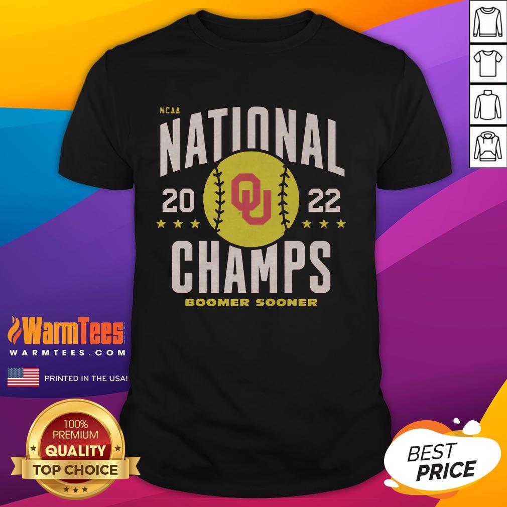 Nice 2022 Oklahoma Softball National Champs Vintage T-Shirt