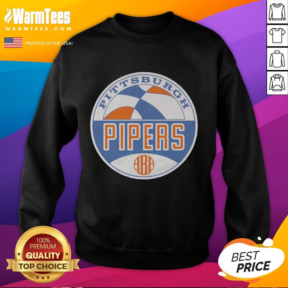 Nice Aba Pittsburgh Pipers Logo T-Shirt - Image 5