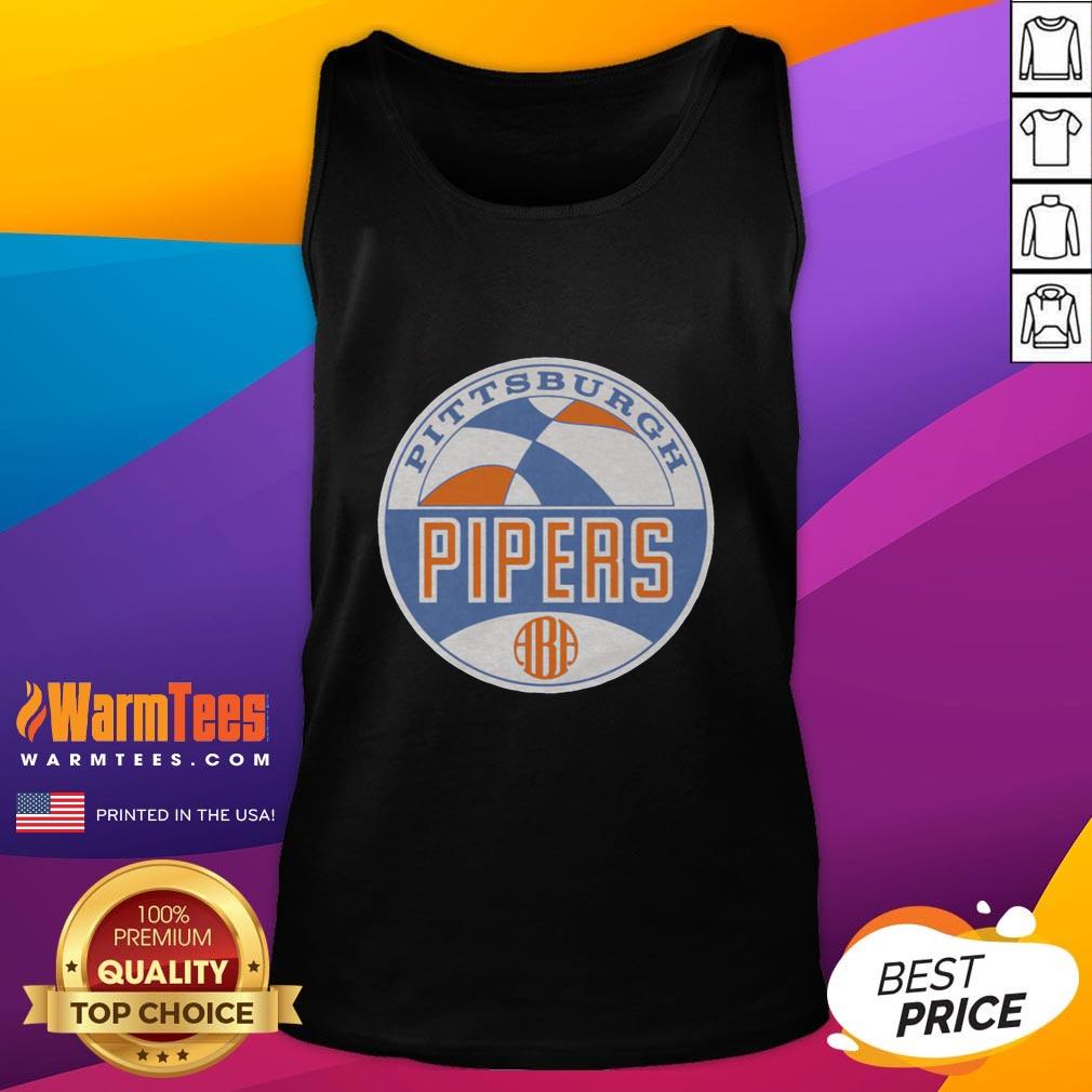 Nice Aba Pittsburgh Pipers Logo T-Shirt - Image 4