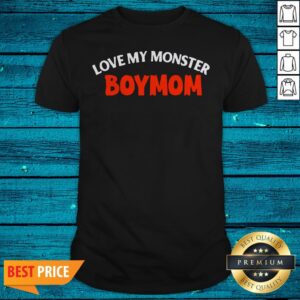 Premium Boymom Love My Monster Halloween Shirt