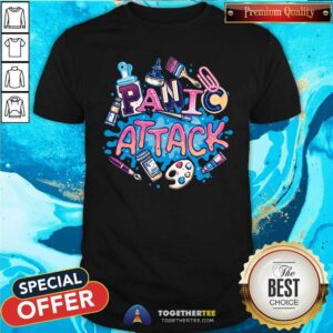 Hot Panic Attack Art T-Shirt