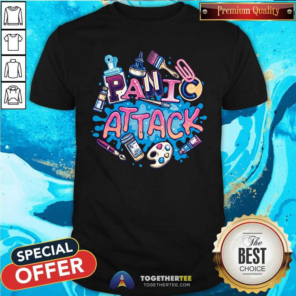 Hot Panic Attack Art T-Shirt