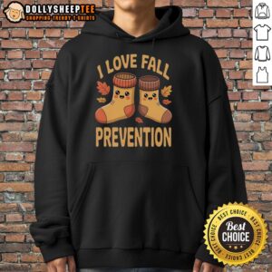 Alternative view of Nice I Love Fall Prevention Awareness Rehab Physical Therapist T-Shirt