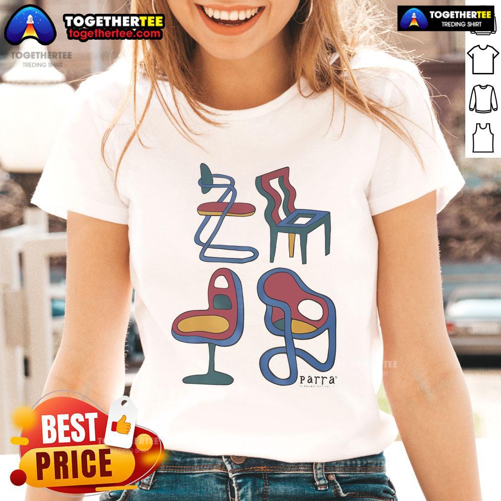Official Parra Unreasonable Chairs T-Shirt - Image 3