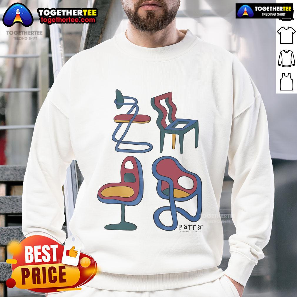 Official Parra Unreasonable Chairs T-Shirt - Image 5