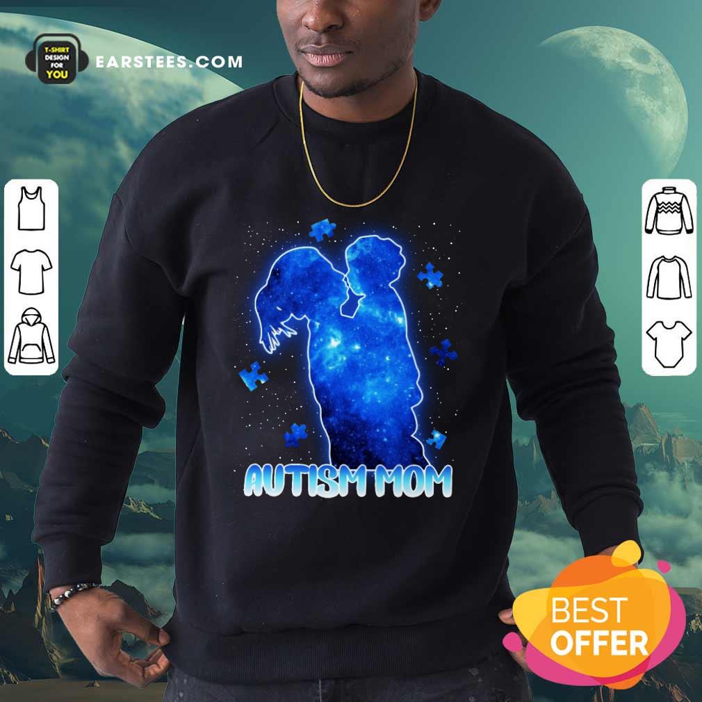 Fantastic Autism Mom Lovely Blue Shirt - Image 3