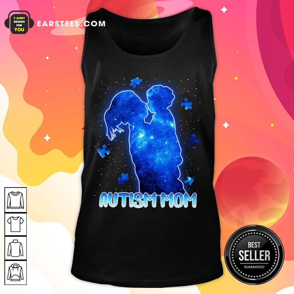 Fantastic Autism Mom Lovely Blue Shirt - Image 2