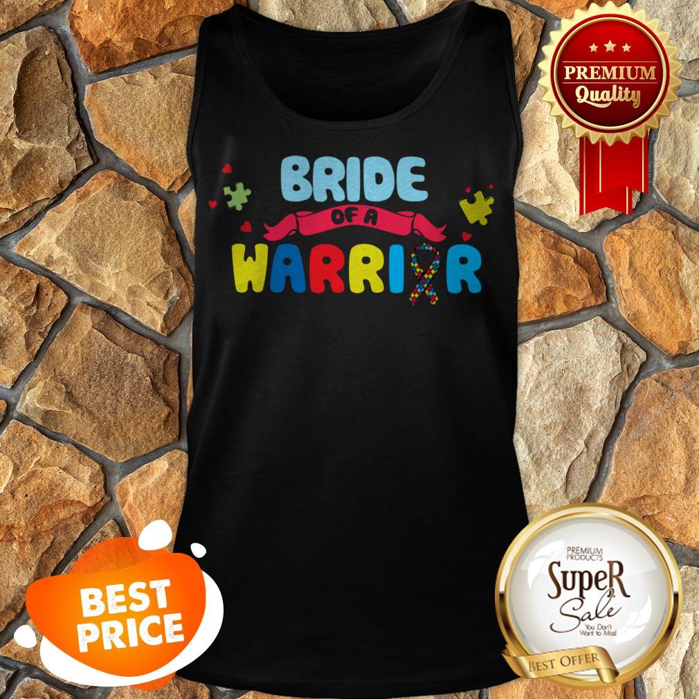 Nice Bride Of A Warrior Autism Awareness Shirts - Image 5