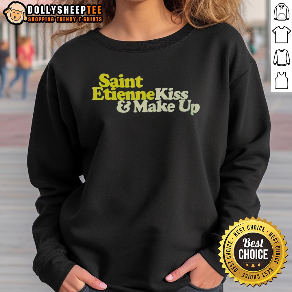 Awesome Saint Etienne Kiss And Make Up T-Shirt - Image 5