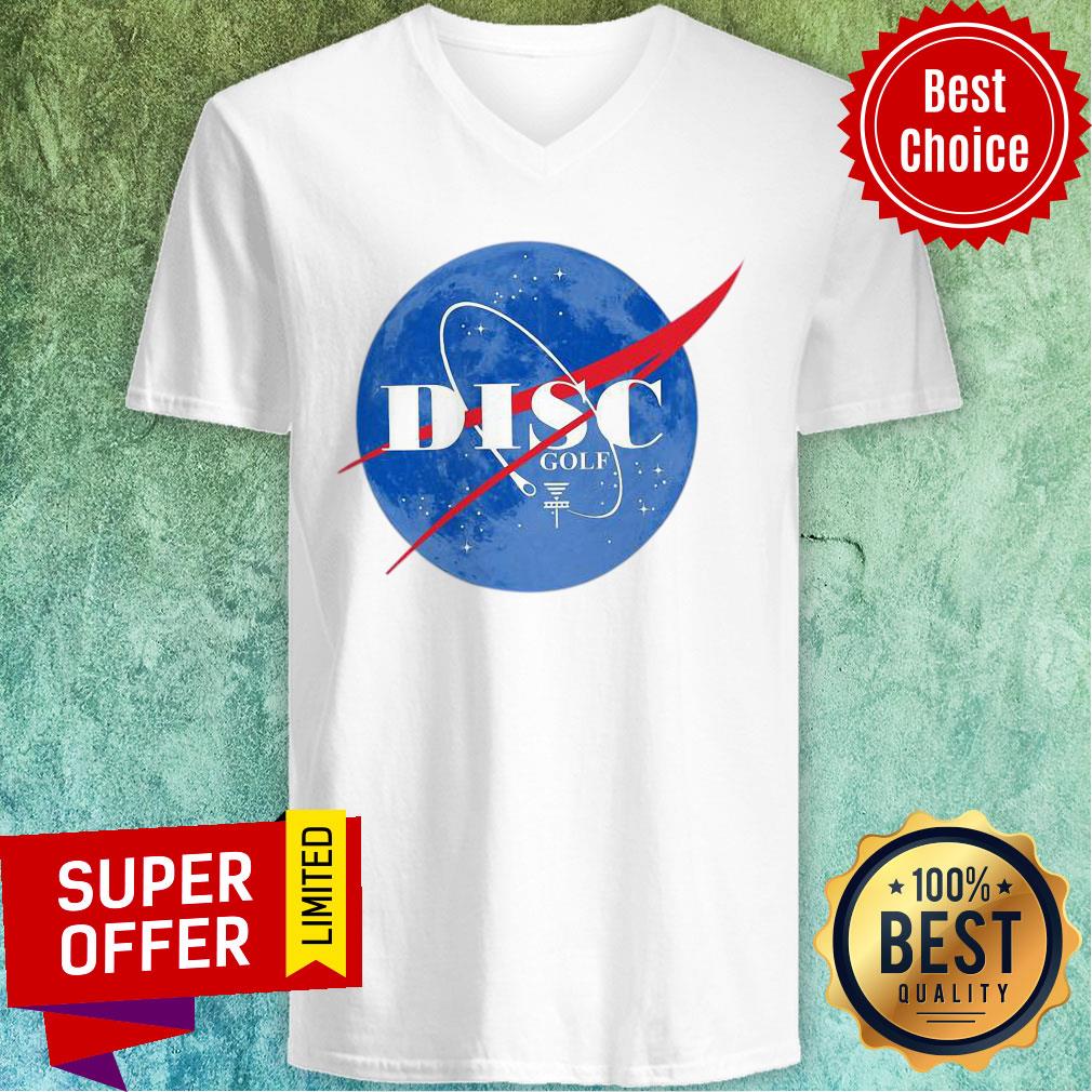 Disc Golf Space Agency Recycled Shirt - Image 2