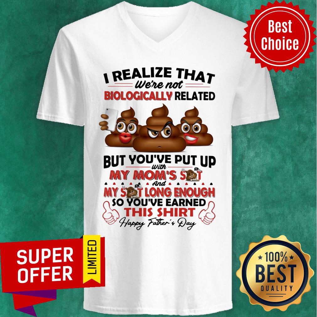 I Realize That We're Not Biologically Related Shirt - Image 3