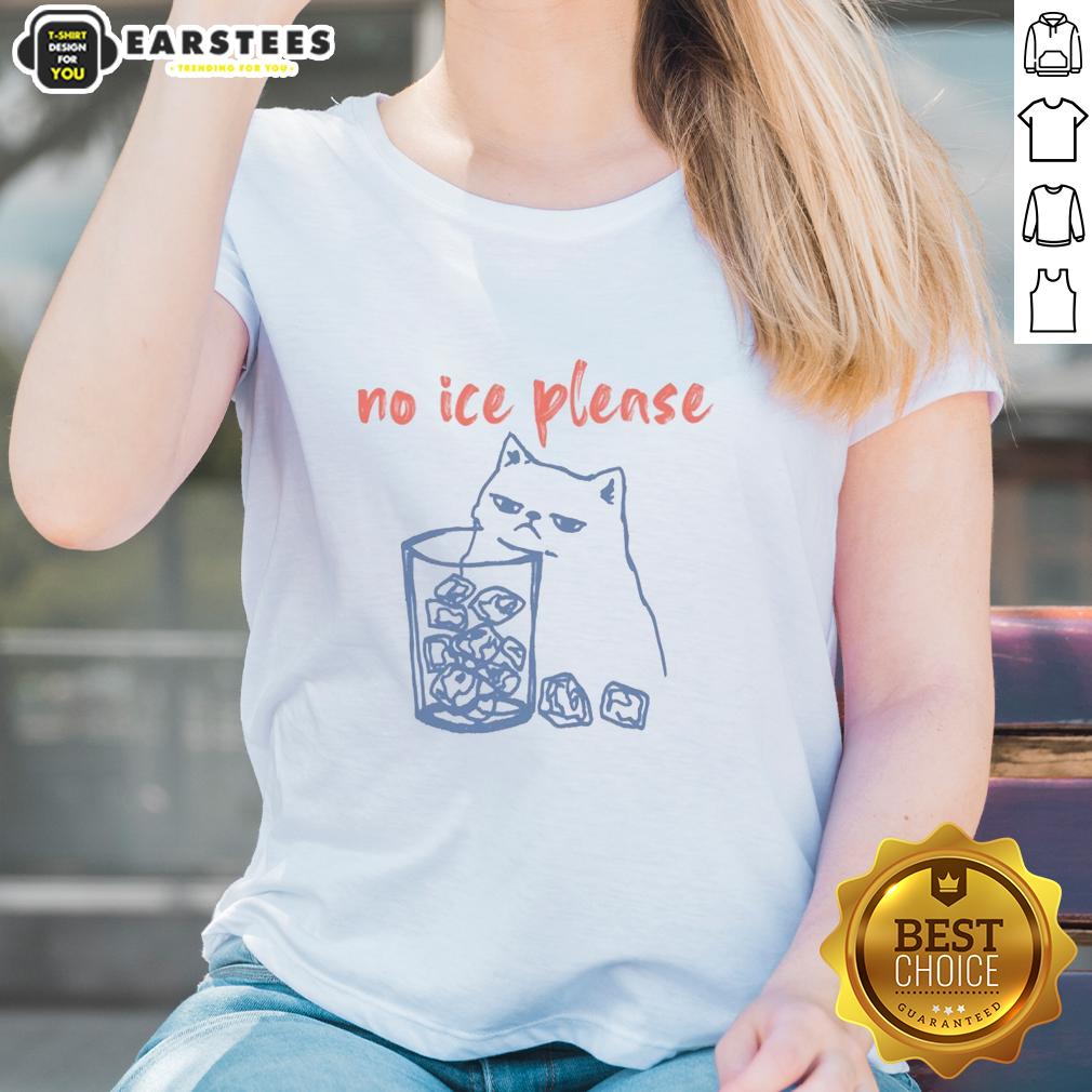 Cute No ICE Please Cat Shirt - Image 3